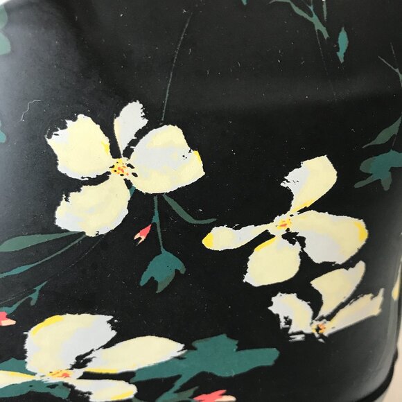 New Black Floral Vicki Mid Calf Waterproof Rain Boots ~ A New Day Size 7 - Picture 6 of 11